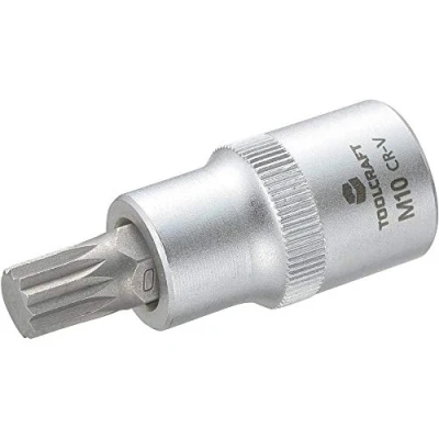 Immagine di TOOLCRAFT 816088 Multidente XZN Inserto giravite a bussola 10 mm 1/2 (12.5 mm)