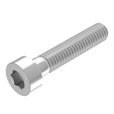 Immagine di SECCARO vite a testa cilindrica M8 x 40 mm, acciaio inox V2A VA A2, DIN 912/ISO 4762, cava esagonale, filo parziale, 20 pezzi