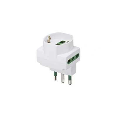 Immagine di VIMAR 00314.B Adattatore sfalsato verticale S17 + 2P17/11 univ Bianco