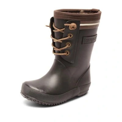 Immagine di Bisgaard BOOT LACE Thermo Stivali di Gomma per bambini, Taglia: 32, Black naturale
