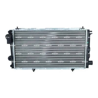 Immagine di NRF 58957A Radiatore motore Alluminio 529 285 32 Alette di raffreddamento montate meccanicamente