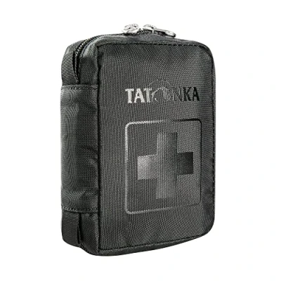 Immagine di Tatonka First Aid XS Borsa di primo soccorso (senza contenuto) con scomparto principale suddiviso e passante per cintura, da riempire, dimensioni: 10 x 7 4 cm (nero)