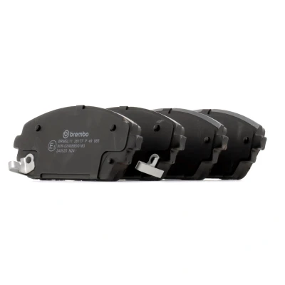 Immagine di BREMBO P 49 065 Kit pastiglie freno con segnalatore acustico usura lamierino anticigolío senza accessori MAZDA: 3 Hatchback
