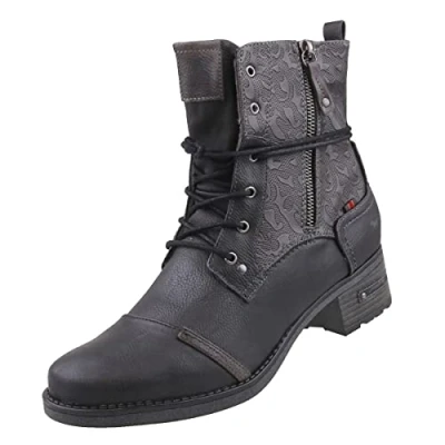 Immagine di Mustang Stivaletti stringati, Donna, Taglia: 37, Black Sintetico