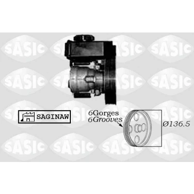 Immagine di SASIC 7070007 Pompa Idroguida idraulico CITROËN: Xsara Picasso, Hatchback, Station Wagon, PEUGEOT: 206 Hatchback