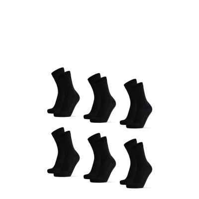Immagine di Danish Endurance 6PACK Ultrasoft Calze, Uomo, Taglia: 39 42, Black