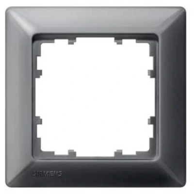 Immagine di Siemens Interruttore 1 parte Telaio di copertura Delta Carbone 5TG25516