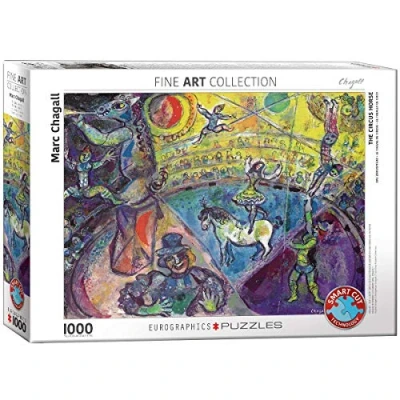 Immagine di EuroGraphics The Circus Horse by Marc Chagall Cavallo Puzzle, Multicolore, 48 x 68 cm, 6000 0851