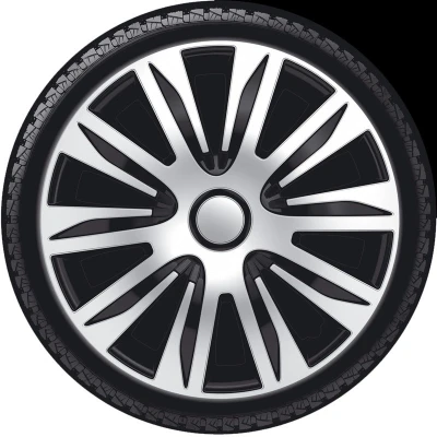 Immagine di AutoStyle PP 5205 Copricerchi 15Inch nero/argento