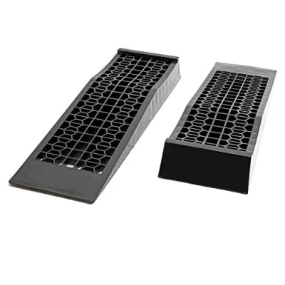 Immagine di XPOtool Cunei per camper auto 2 pz. max 3 t Rampa di livellamento piatta in plastica