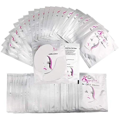 Immagine di Eye Gel Pads, 50 Pairs of Eyelash Lash Extension Lint Free Under Pads Patches For Pro Salon and Individual Extension, Facials