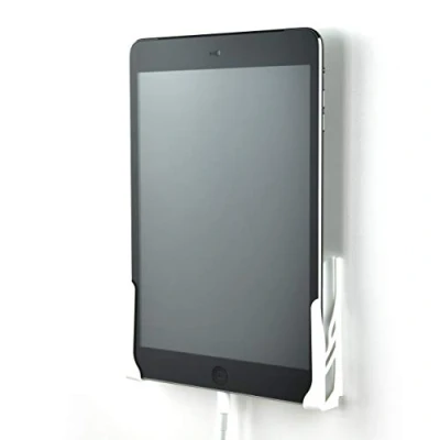 Immagine di Dockem Koala Supporto da Parete 2.0: Universale, Che Non Fa Danni, per Smartphone, Tablet, eReader, iPad 1, 2, 3, 4, Air, Mini, PRO, Samsung Galaxy Tab/Note, Microsoft Surface (Bianco)