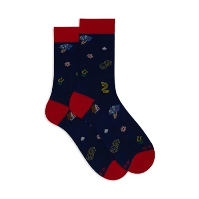 Immagine di Gallo WITH CARD AND DICE Motif Calze, Uomo, Taglia: One Size, Inglese
