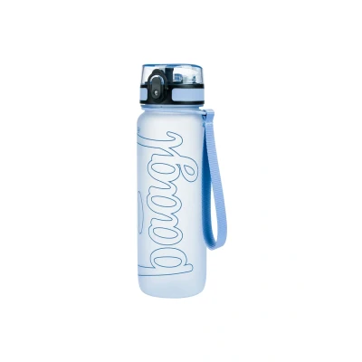 Immagine di Baagl Borraccia per bambini, a prova di perdite, 800 ml, la scuola e lo sport, ragazzi, ragazze, versatile pratica bottiglia con coperchio richiudibile (Dust Blue)