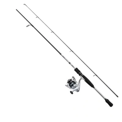 Immagine di Mitchell MX1 Lure Spinning Combo, canna da pesca e mulinello, combo spinning, predatore, luccio, pesce persico/luccioperca, unisex, argento/nero, 1,83 m, 5 15 g