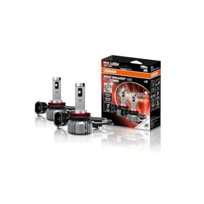 Immagine di OSRAM NIGHT BREAKER LED SMART ECE H11, lampada retrofit omologata R37, abbagliante/anabbagliante/fendinebbia, non necessita di omologazione, 6000K, 12V