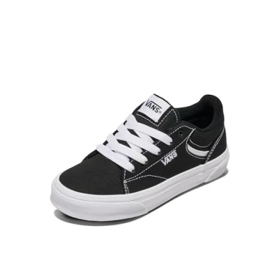 Immagine di Vans Seldan Scarpe da Ginnastica Unisex Bambini e ragazzi, Nero Canvas Black White, 32 EU