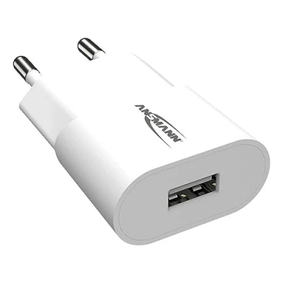 Immagine di Ansmann HomeCharger HC105 Caricatore USB 5 W Presa di Corrente uscita max. 1000 mA Num. uscite: 1 x A 2.0
