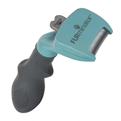 Immagine di FURminator deShedding Tool Taglia del gatto S Spazzola per gatti piccoli rimuovere il sottopelo, a pelo lungo