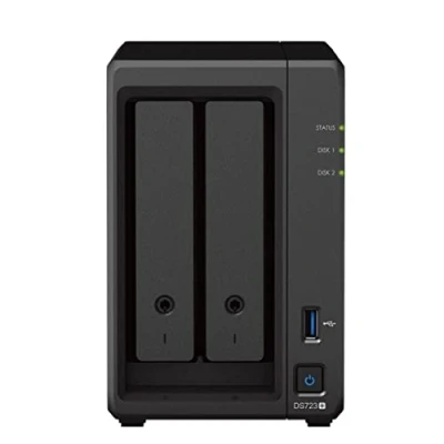 Immagine di Synology DS723+ 6GB NAS 4TB (2X 2TB) WD Red+, Assemblato e testato con SE DSM installato