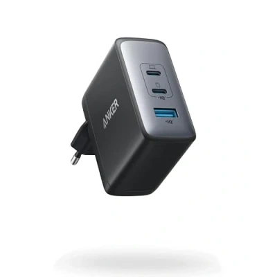 Immagine di Anker caricatore USB C 736 Charger, da 100 W (Nano II W), 3 porte, adatto per MacBook Pro/Air, Google Pixelbook, ThinkPad, Dell XPS, iPad Pro, Galaxy S22/S20, iPhone 15/Pro