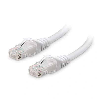 Immagine di Cable Matters Cavo Ethernet snagless Cat 6 (Cavo Cat6, 6) Colore Bianco Metri