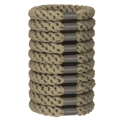 Immagine di JessLab Set 10 Elastici Capelli, Morbidi e Senza Danni Perfetti per Donne Ideali Code di Cavallo Fasce Elastiche Accessorio Ragazze Signore, Khaki