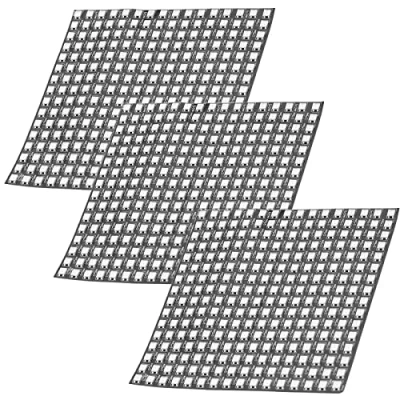 Immagine di AZDelivery 3 x Pannello Led RGB WS2812B 16x16 256 LEDs Modulo flessibile 5050SMD IC Funzioni di colore pieno indirizzabile singolo con DC5V compatibile Raspberry Pi