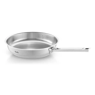 Immagine di Fissler Original Profi Collection padella in acciaio inox (diametro 28 cm), non rivestita con manico, scala graduata interna, compatibile induzione