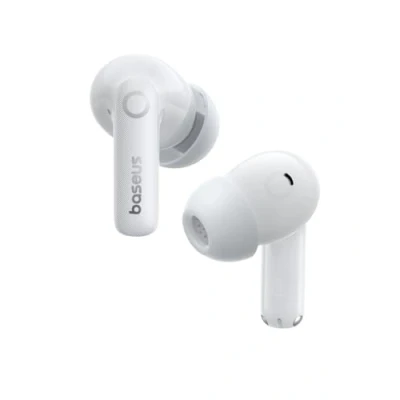Immagine di Baseus EP10 Pro auricolari In Ear Wireless, cuffie Bluetooth con riduzione del rumore di 50dB, Noise Cancelling Hi Res &amp; LDAC, 6 Mic AI per chiamate chiare, IP55, 55H, 6.0