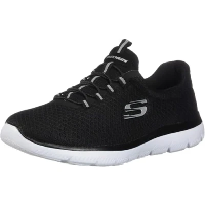 Immagine di Skechers Summits, Scarpe da Ginnastica Donna, Black 011, 38.5 EU