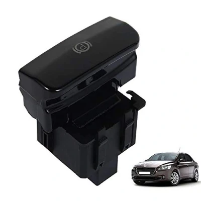 Immagine di Pulsante del freno a mano,Interruttore di parcheggio,Interruttore elettronico OE:470703 per 3008 5008 C4 Picasso DS4