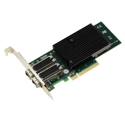 Immagine di KALEA INFORMATIQUE Scheda controller di rete PCIe a 2 porte SFP+ in fibra 10G con chipset X710 adattatore Ethernet 10GbE FTX710 BM2