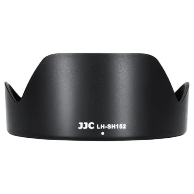 Immagine di JJC ALC SH152 paraluce per obiettivo Sony FE 24 105 mm F4 G OSS su A9 III, A7 IV A7R V A7C FX30 A6700 A6600, sostituisce il SH152, filtro da 77 e copriobiettivo supportati