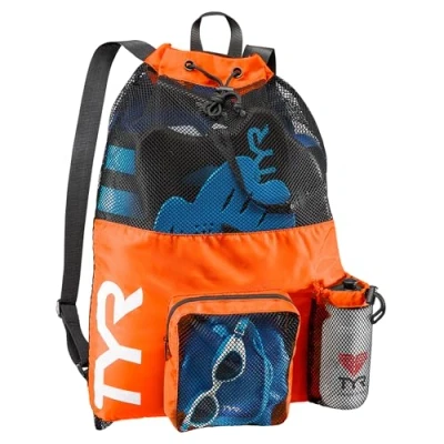 Immagine di TYR Big Mesh Mummy Borsa sportiva unisex da adulto, unisex, LBMMB3820, arancione, 20L