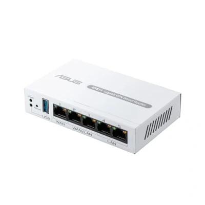Immagine di ASUS ExpertWiFi EBG15 Router VPN Gigabit, 3 Porte WAN Ethernet + 1 USB, Prevenzione Intrusioni IPS, Firewall Layer 7, Sicurezza di Livello Commerciale, Gestione Centralizzata con