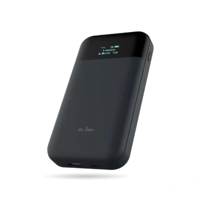 Immagine di GL.iNet GL E750V2 (MUDI) hotspot Wi Fi portatile 4G LTE per i viaggi Dispositivo mobile, OpenWrt, OpenVPN, WireGuard, Tor, 7000mAh, versione globale