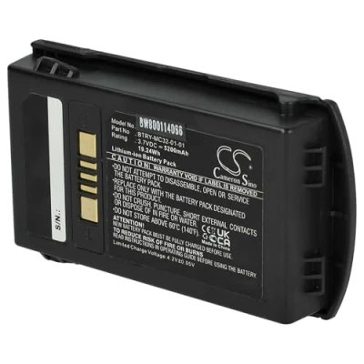 Immagine di vhbw batteria sostituisce Motorola BTRY MC32 01 per lettore di codici a barre, POS (5200mAh, 3,7V, Li Ion)