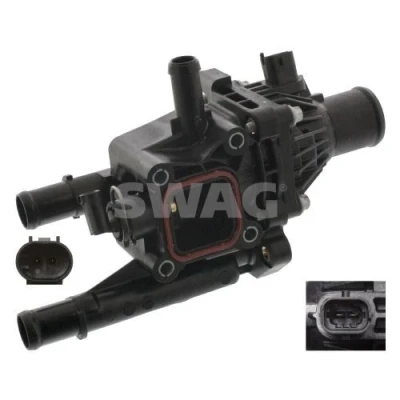 Immagine di SWAG 40 93 9145 Carter del termostato con guarnizione interruttore di temperatura, sensore OPEL: Zafira C Tourer, Astra J Hatchback