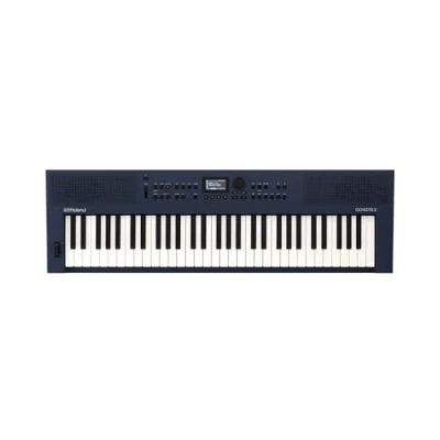 Immagine di Roland GO:KEYS 3 Music Creation Keyboard Tastiera a 61 Note Generatore ZEN Core con Oltre 1.000 Suoni Integrati Diffusori Stereo Incorporati Supporto di Audio/MIDI Bluetooth Midnight Blue