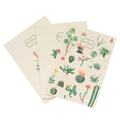 Immagine di Pack 3 Quaderni A5 Botanical Cacti Kokonote