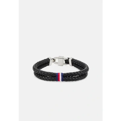 Immagine di Tommy Hilfiger Bracciale black/silvercoloured, Uomo, Taglia: One Size, Black/silver coloured