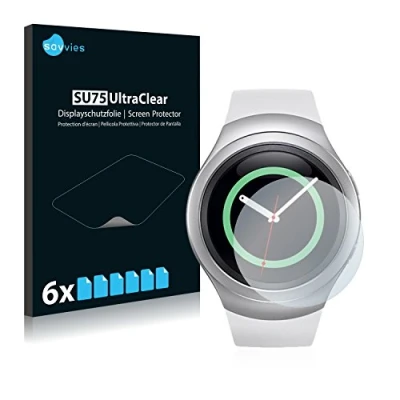 Immagine di savvies (6 Pezzi Pellicola Protettiva per Samsung Gear S2 Protezione Schermo Trasparente