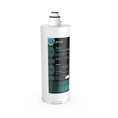 Immagine di Frizzlife SW10 HF Kit alloggiamento di ricambio con cartuccia filtro PLC10 all&#039;interno, per sistemi filtraggio dell&#039;acqua sotto lavello e SW10F