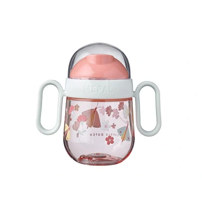 Immagine di Mepal Bicchiere anti goccia 2.0 Bevanda Little Dutch per bambini a partire dai 6 mesi Senza BPA 200 ml Flowers &amp; Butterflies