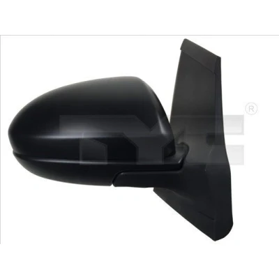 Immagine di Specchio retrovisore esterno Tyc 320 0037 Dx con la prima mano nero per regolazione elettrica specchio, ribaltabile/ripiegabile elettricamente, conves