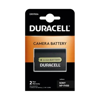 Immagine di Duracell 00077423 batteria ricaricabile per Sony NP FH50/NP FH70/NP FH30