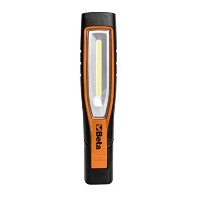 Immagine di BETA 1838S ​​Lampada Snodata Ricaricabile a Led, Portatile, Professionale, per Officina con Rivestimento Antiscivolo in Gomma Doppia Emissione di Luce, Frontale fino 700 Lumen