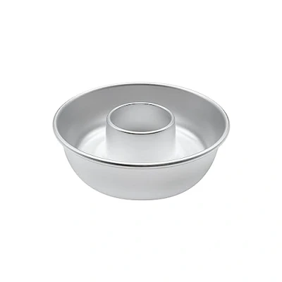 Immagine di Pentole Agnelli Linea Pasticceria e Cake Design Ciambella Con Tubo, Argento, 30 cm