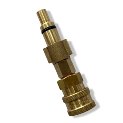 Immagine di M&amp;M Smartek Attacco rapido a baionetta adattatore 1/4&quot; per idropulitrice come compatibile con Lavor Parkside #4